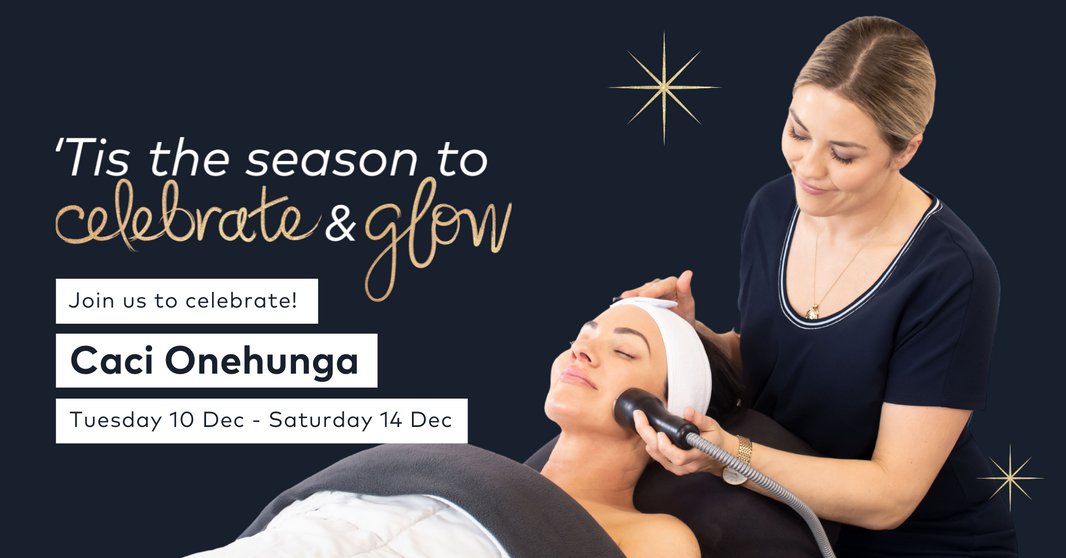 You're Invited: 'Tis the Season to Celebrate & Glow with Caci Onehunga