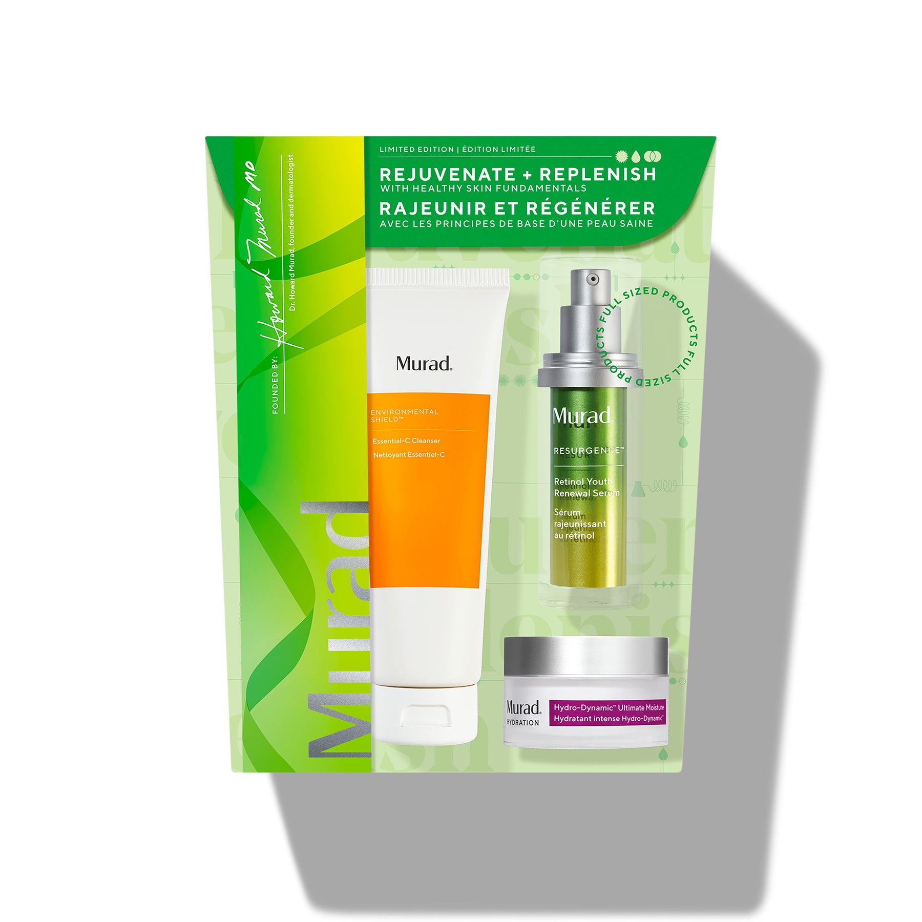 Murad Rejuvenate and Replenish with Healthy Skin Fundementals Set