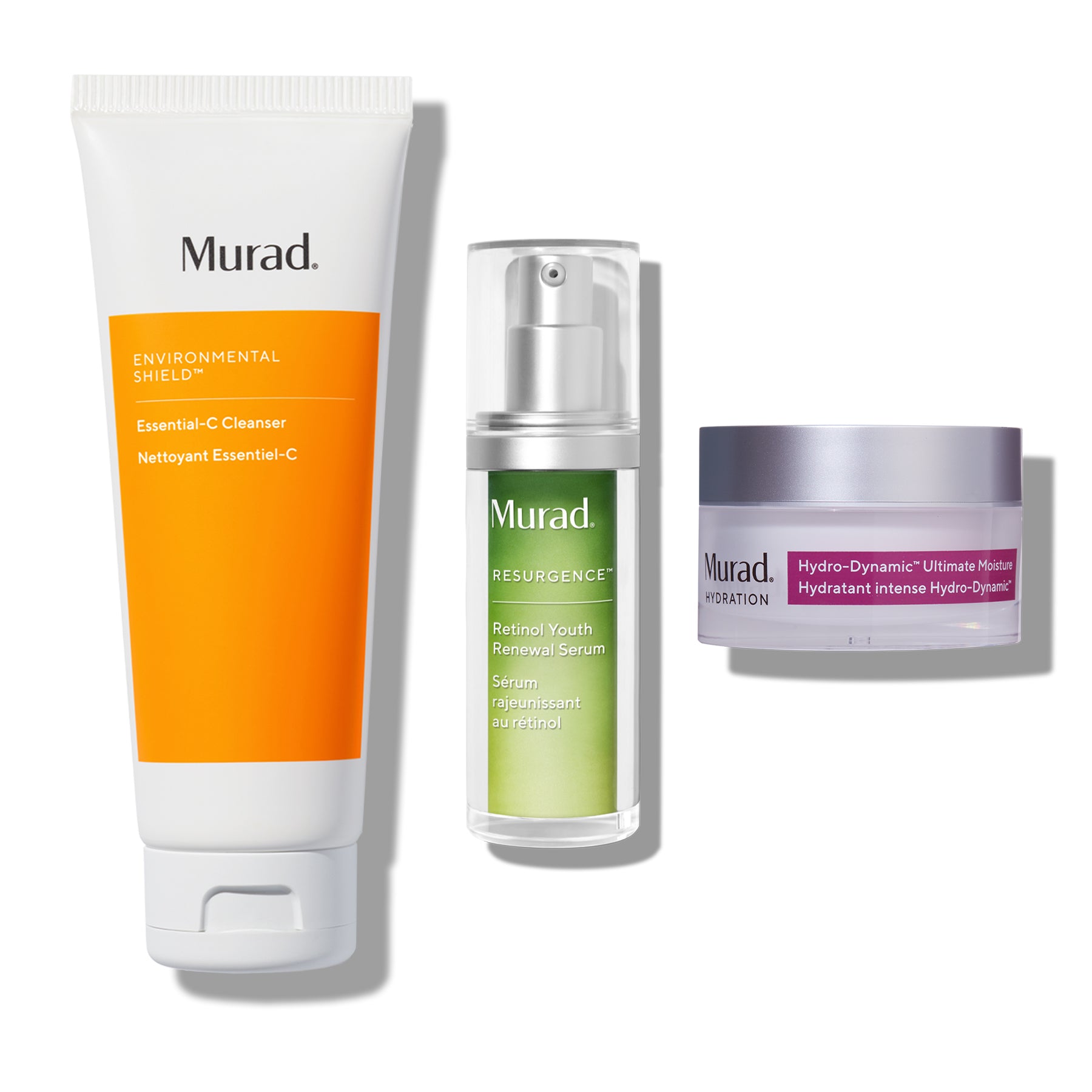 Murad Rejuvenate and Replenish with Healthy Skin Fundementals Set