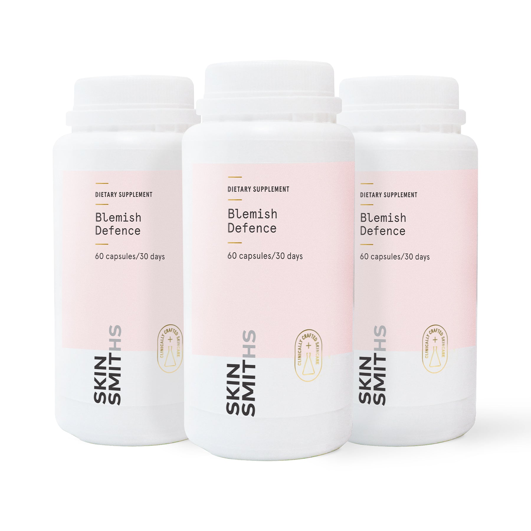 Skinsmiths Blemish Defence Supplements 3 Pack